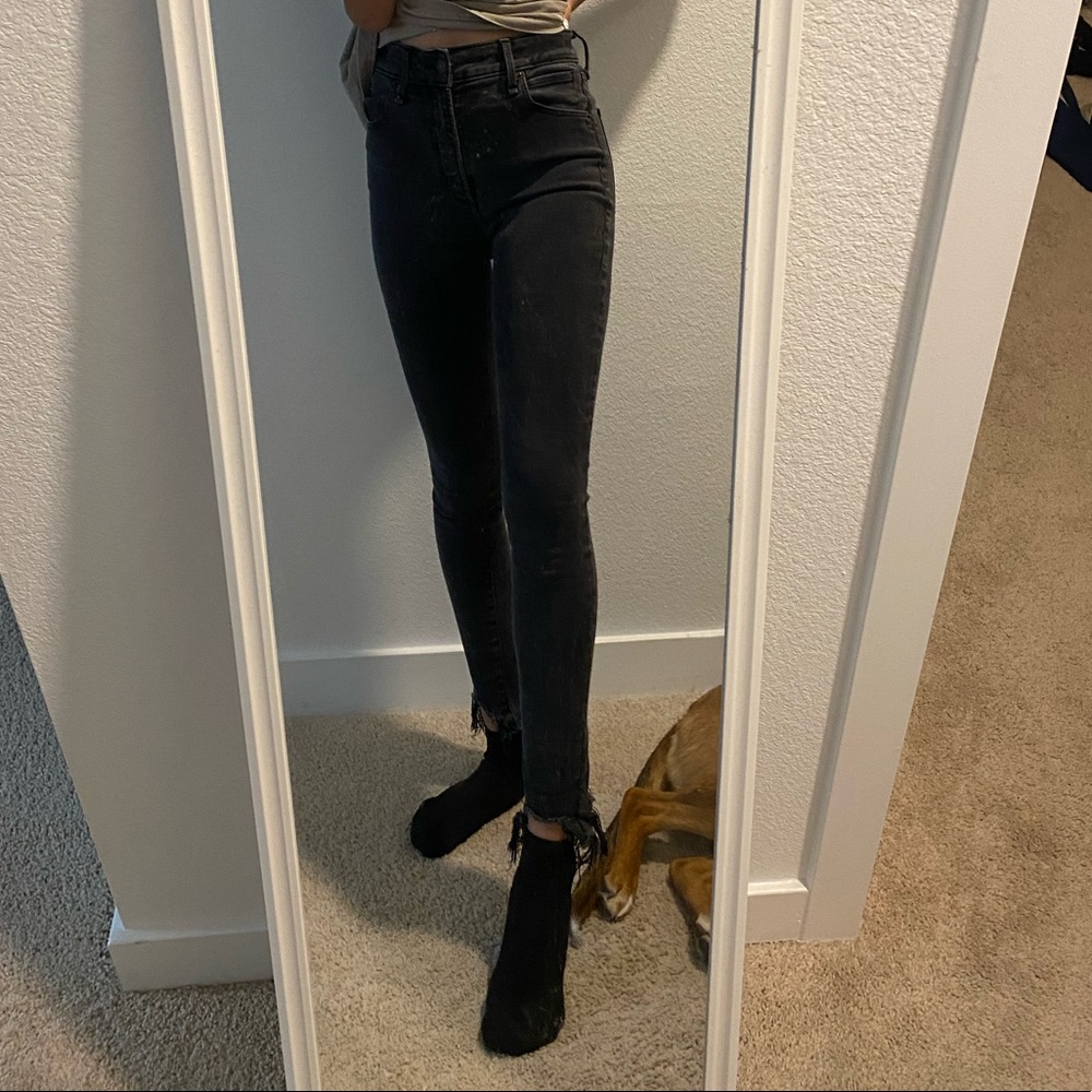 Black skinny jeans